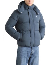 CALVIN KLEIN CK JEANS Jachetă căptușită cu glugă cerneală - Jachete pentru bărbați - 3