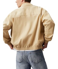 CALVIN KLEIN CK JEANS Jachetă cu croială lejeră și fermoar kaki pal - Geci de bărbați - 2