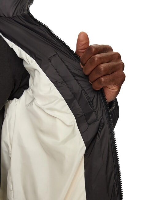 CK JEANS Jachetă cu etichetă cu logo fildeș / negru ck - Jachete pentru bărbați