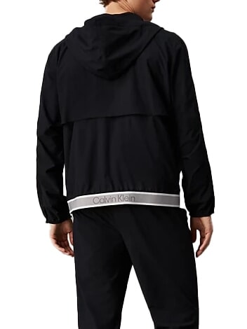 CK PERFORMANCE Jachetă de trekking cu glugă frumusețe neagră - Geci de bărbați