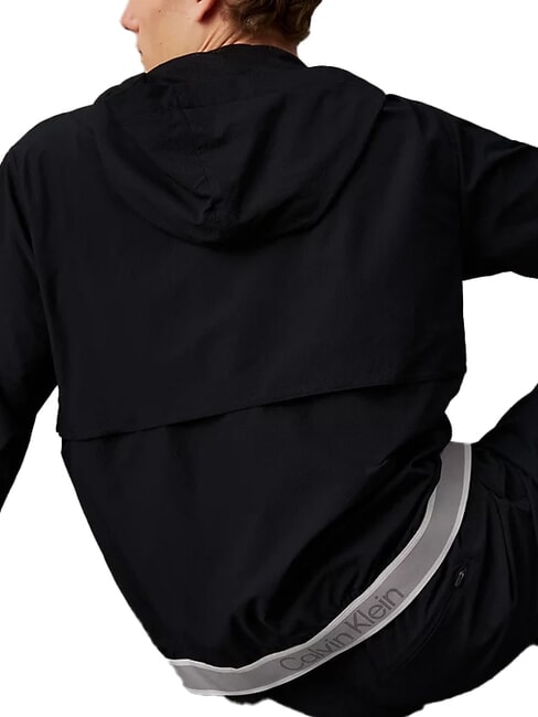 CK PERFORMANCE Jachetă de trekking cu glugă frumusețe neagră - Geci de bărbați