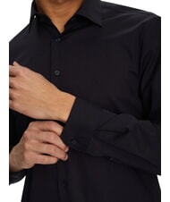 CALVIN KLEIN CK Cămașă elastică, croială regulată cerul nopții - Cămăși pentru bărbați - 4