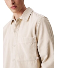 CALVIN KLEIN CK JEANS Cămașă cu mânecă lungă din catifea reiată, cu croială lejeră pelican - Cămăși pentru bărbați - 3