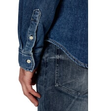 CALVIN KLEIN CK JEANS Cămașă din denim cu mânecă lungă, croială regulată denim închis - Cămăși pentru bărbați - 5