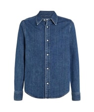 CALVIN KLEIN CK JEANS Cămașă din denim cu mânecă lungă, croială regulată denim închis - Cămăși pentru bărbați - 6