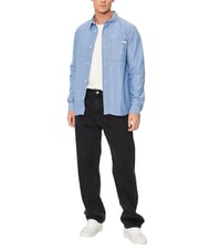 CALVIN KLEIN CK JEANS Cămașă din denim cu m&acirc;necă lungă blugi - Cămăși pentru bărbați - 5