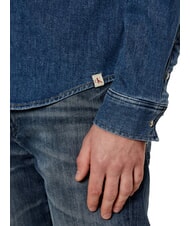 CALVIN KLEIN CK JEANS Cămașă din denim cu mânecă lungă, croială regulată denim închis - Cămăși pentru bărbați - 4