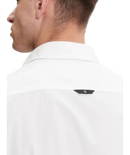 CALVIN KLEIN CK JEANS Cămașă slim fit cu m&acirc;necă lungă, elastică alb strălucitor - Cămăși pentru bărbați - 4