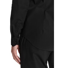 CALVIN KLEIN CK JEANS Cămașă slim fit cu m&acirc;necă lungă, elastică ck negru - Cămăși pentru bărbați - 4