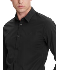 CALVIN KLEIN CK JEANS Cămașă slim fit cu m&acirc;necă lungă, elastică ck negru - Cămăși pentru bărbați - 3