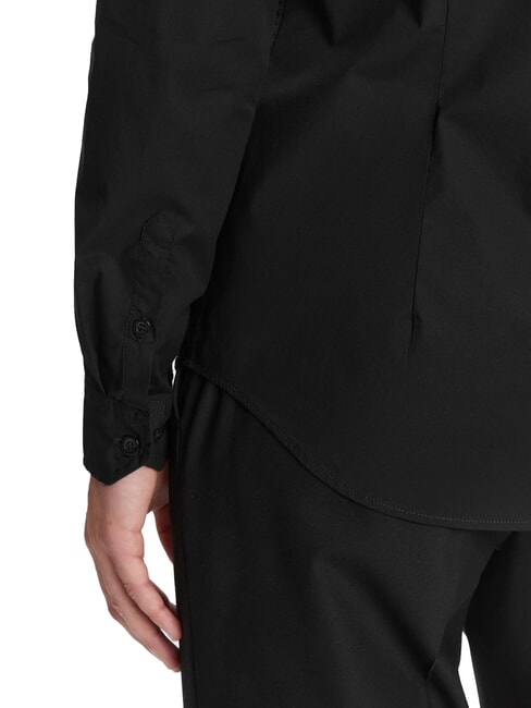 CK JEANS Cămașă slim fit cu m&acirc;necă lungă, elastică ck negru - Cămăși pentru bărbați