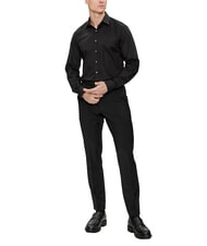 CALVIN KLEIN CK Pantaloni eleganți slim fit din amestec de lână ck negru - Pantaloni - 4