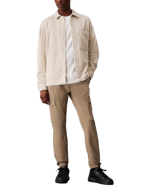 CK JEANS Pantaloni jogger cargo elastici tigrat - Jeans