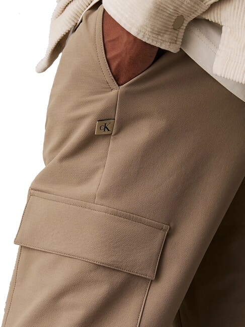 CK JEANS Pantaloni jogger cargo elastici tigrat - Jeans