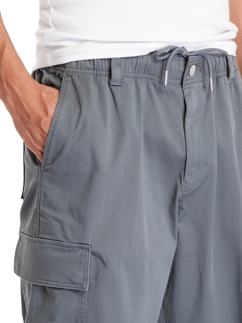 CK JEANS Pantaloni cargo drepți normali gri infinit - Jeans