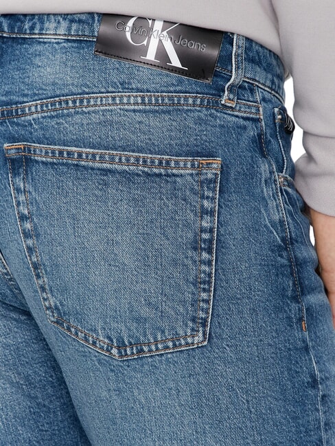 CK JEANS Blugi cu croială conică denim închis - Jeans