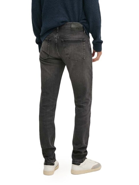 CK JEANS Blugi skinny slim fit denim negru - Jeans