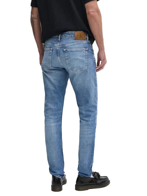 CK JEANS Blugi slim fit cu croială conică și talie &icirc;naltă blugi - Jeans