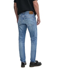 CALVIN KLEIN CK JEANS Blugi slim fit cu croială conică și talie &icirc;naltă - Jeans