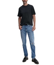 CALVIN KLEIN CK JEANS Blugi slim fit cu croială conică și talie &icirc;naltă blugi - Jeans - 4