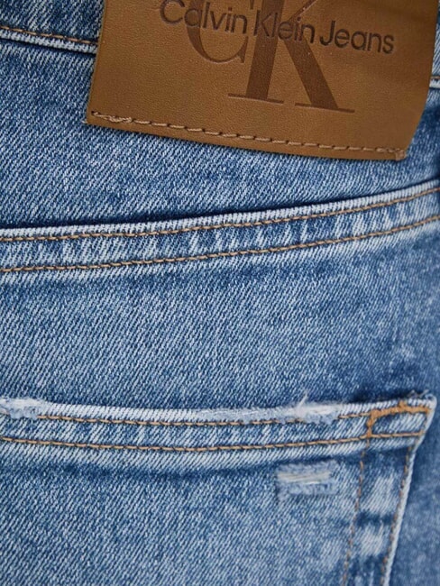 CK JEANS Blugi slim fit cu croială conică și talie &icirc;naltă blugi - Jeans