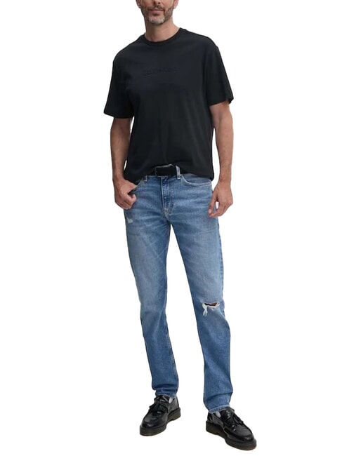 CK JEANS Blugi slim fit cu croială conică și talie &icirc;naltă blugi - Jeans
