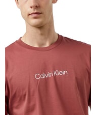 CALVIN KLEIN CK Tricou cu m&acirc;necă scurtă și logo &icirc;n relief unt de mere - tricou - 3