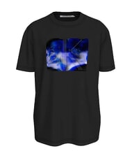 CALVIN KLEIN CK JEANS Tricou cu m&acirc;necă scurtă Euphoric &icirc;n relief ck negru - tricou - 4