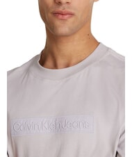 CALVIN KLEIN CK JEANS Tricou cu croială regulată Embroidered Box Tee pescăruș gri - tricou - 3