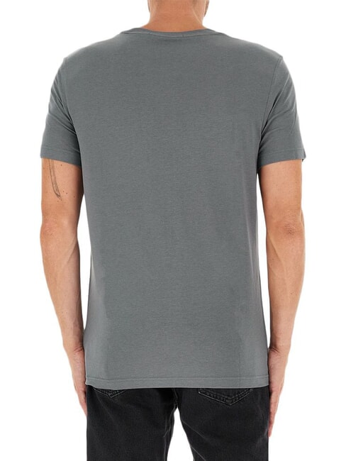 CK JEANS Tricou slim fit cu m&acirc;necă scurtă gri infinit - tricou