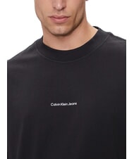 CALVIN KLEIN CK JEANS Tricou cu mânecă scurtă, croială regulată ck negru - tricou - 3