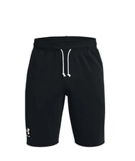 UNDER ARMOUR RIVAL TERRY Pantaloni scurți sport negru - Costume sport pentru bărbați - 3