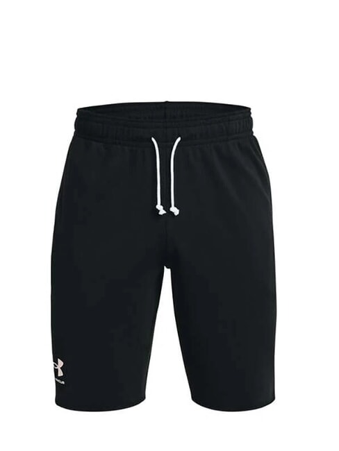 RIVAL TERRY Pantaloni scurți sport negru - Costume sport pentru bărbați