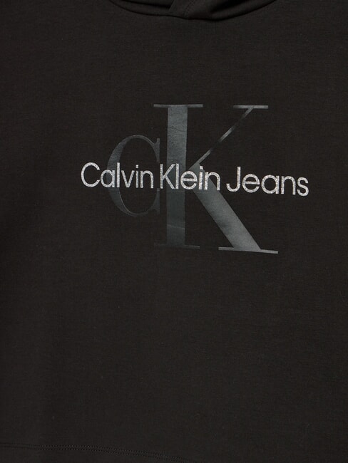 CK KIDS Hanorac cu imprimeu cu logo strălucitor ck negru - Hanorac pentru bebeluși