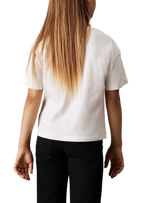 CK KIDS Tricou cu mânecă scurtă și imprimeu fildeş - Tricou copil