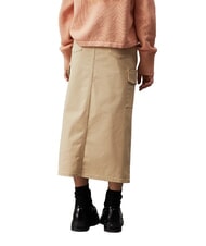CALVIN KLEIN CK KIDS Fustă cargo cu crăpătură kaki pal - Fuste pentru fetițe - 2