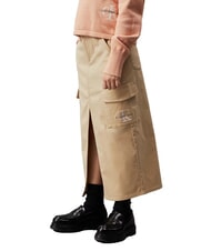 CALVIN KLEIN CK KIDS Fustă cargo cu crăpătură kaki pal - Fuste pentru fetițe - 4