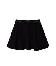CALVIN KLEIN CK KIDS Fustă scurtă cu talie elastică ck negru - Fuste pentru fetițe - 5