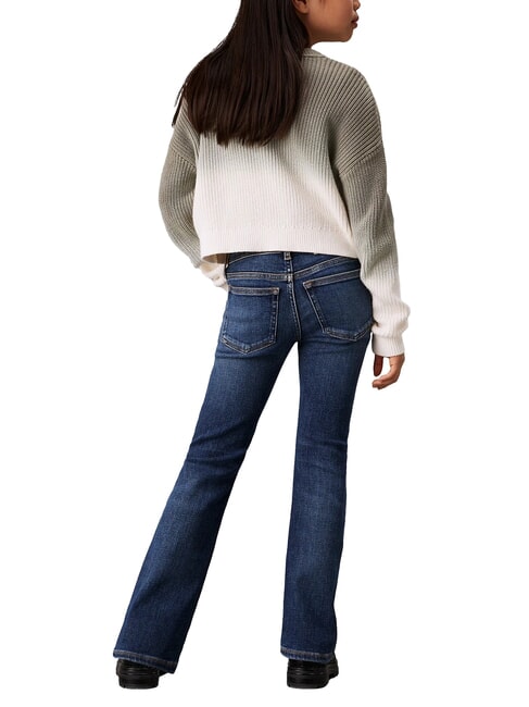 CK KIDS Blugi evazați pentru fete albastru închis ps - Pantaloni pentru copii