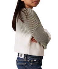 CALVIN KLEIN CK KIDS Blugi evazați pentru fete albastru închis ps - Pantaloni pentru copii - 3