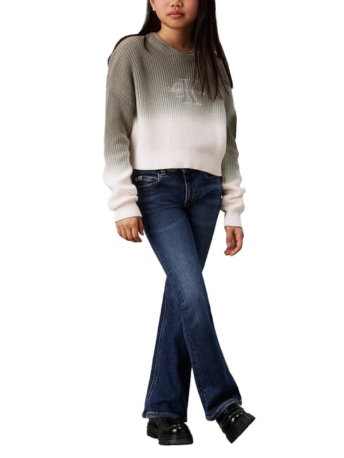 CK KIDS Blugi evazați pentru fete albastru închis ps - Pantaloni pentru copii