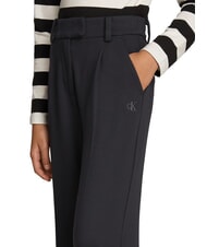 CALVIN KLEIN CK KIDS Pantaloni drepți pentru fete ck negru - Pantaloni pentru copii - 3