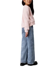 CALVIN KLEIN CK KIDS Blugi cu croială largă, relaxați, pentru fete - Pantaloni pentru copii