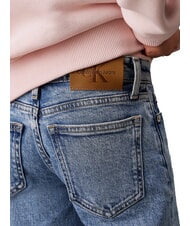 CALVIN KLEIN CK KIDS Blugi cu croială largă, relaxați, pentru fete albastru de sare și piper - Pantaloni pentru copii - 3