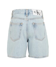 CALVIN KLEIN CK KIDS Pantaloni scurți din blugi pentru fete albastru pudră - Pantaloni pentru copii - 5