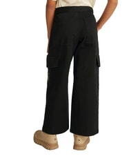 CALVIN KLEIN CK KIDS Pantaloni cargo din bumbac pentru fete - Pantaloni pentru copii