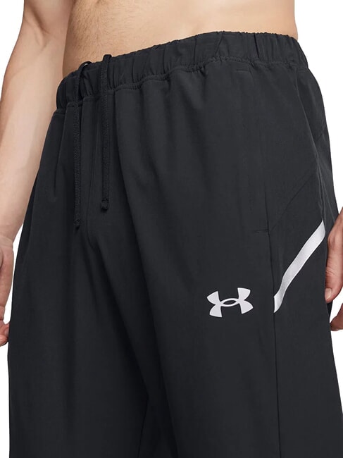 WOVEN Pantaloni sport negru - Costume sport pentru bărbați