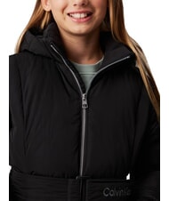 CALVIN KLEIN CK KIDS Geacă lungă de puf pentru fete cu glugă ck negru - Jachete pentru copii - 4