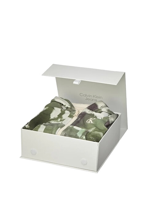 CK KIDS Set cadou 3 piese: tricou, pantaloni și hanorac pentru nou-născuți AOP holografic - Salopete și ținute pentru bebeluși