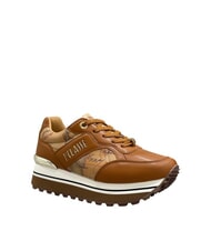 ALVIERO MARTINI PRIMA CLASSE GEO JR Teniși cu platformă Piele / Geo Beige - Pantofi femei - 3